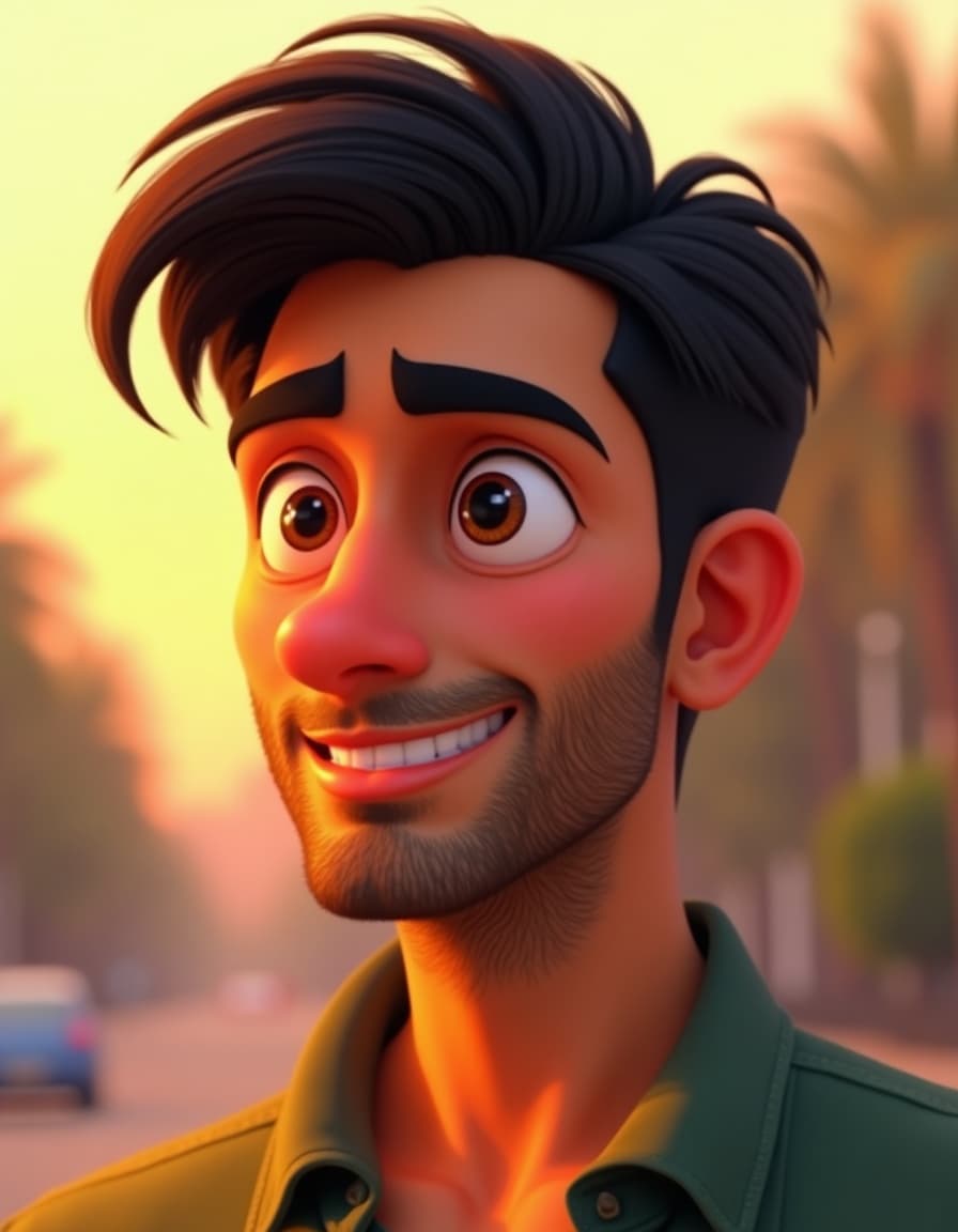 Illustrated Avatar example 5