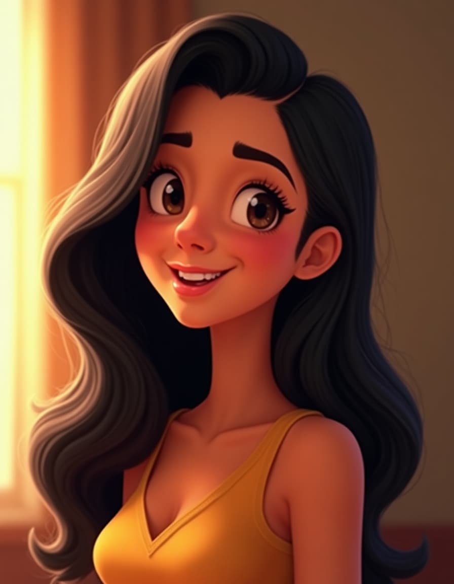 Illustrated Avatar example 6